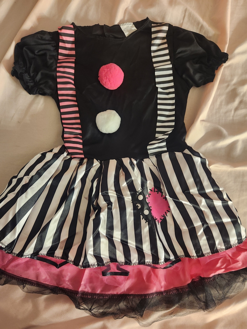 Girl's Clown Costume